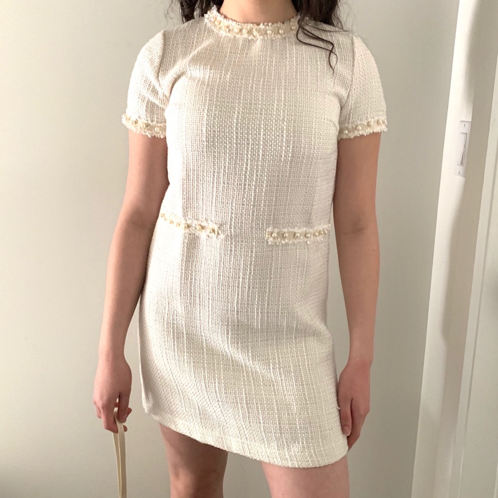 Classy white dress